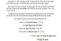 Đang truy nã kẻ tình nghi sát hại 2 người Việt tại Angola