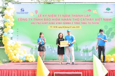 Bảo hiểm nhân thọ Cathay kỷ niệm 11 năm hoạt động tại Việt Nam