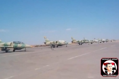 Lộ video hiếm bên trong căn cứ không quân Syria ở “chảo lửa” Aleppo