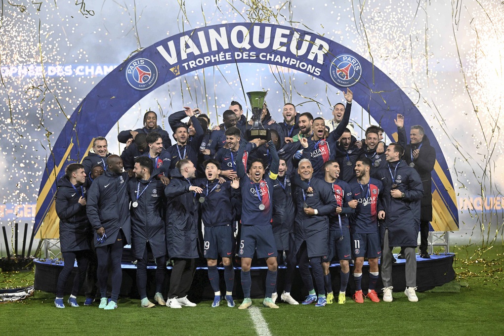 Mbappe shines, PSG sets a record of winning the French Super Cup for the 12th time - 3