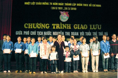 Đoàn viên, thanh niên ưu tú Thủ đô hội ngộ