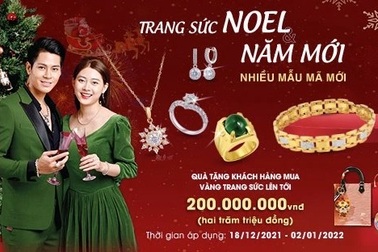 Chọn trang sức lung linh đón Giáng sinh, năm mới