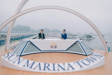 Show trình diễn "Không - Thủy - Bộ" tại dự án Sun Marina Town