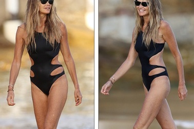 Siêu mẫu U60 vẫn thon thả và trẻ trung