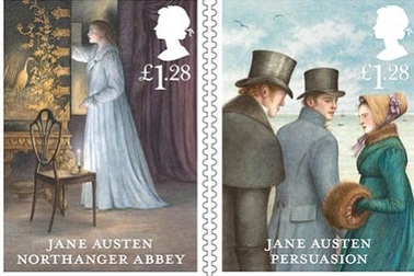 Ra mắt bộ tem tôn vinh nữ tác giả "Kiêu hãnh và định kiến"