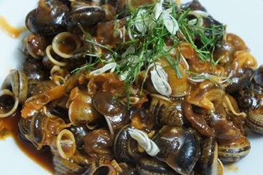 Ốc núi - đặc sản mới nổi của Ninh Bình