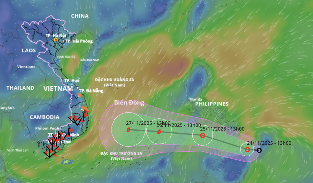 Các tỉnh Nam Trung Bộ sẵn sàng ứng phó cơn bão số 15 - 1