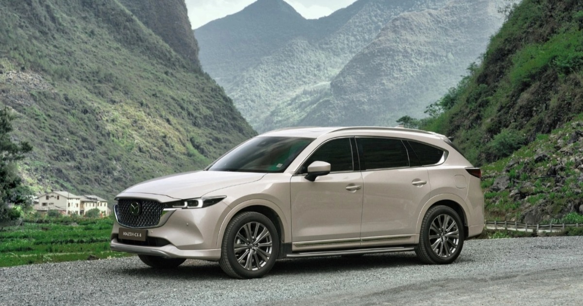 Mazda CX-8 SUV thiết kế thế hệ mới sang trọng và đẳng cấp, giá bán dưới 1 tỷ đồng