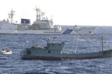 Nhật Bản bắt thuyền trưởng tàu cá Trung Quốc vì nghi vi phạm quyền đánh bắt