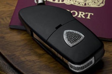 Móc chìa khoá xe Lamborghini nạm kim cương