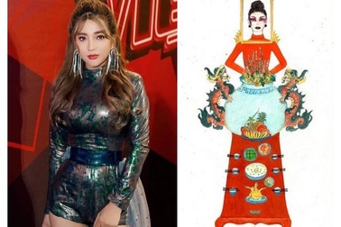 Trang phục “Bàn thờ” và “bệnh ngôi sao” của thí sinh The Voice gây tranh cãi gay gắt
