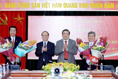 Triển khai Quyết định của Bộ Chính trị về nhân sự Ban Nội chính Trung ương