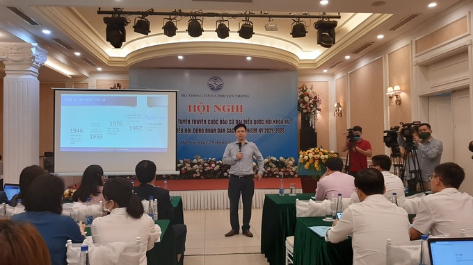 Tập huấn báo chí tuyên truyền cuộc bầu cử đại biểu Quốc hội khóa XV nhiệm kỳ 2021-2026 - Ảnh 3. Tập huấn báo chí tuyên truyền cuộc bầu cử đại biểu Quốc hội khóa XV nhiệm kỳ 2021-2026 - Ảnh 3.