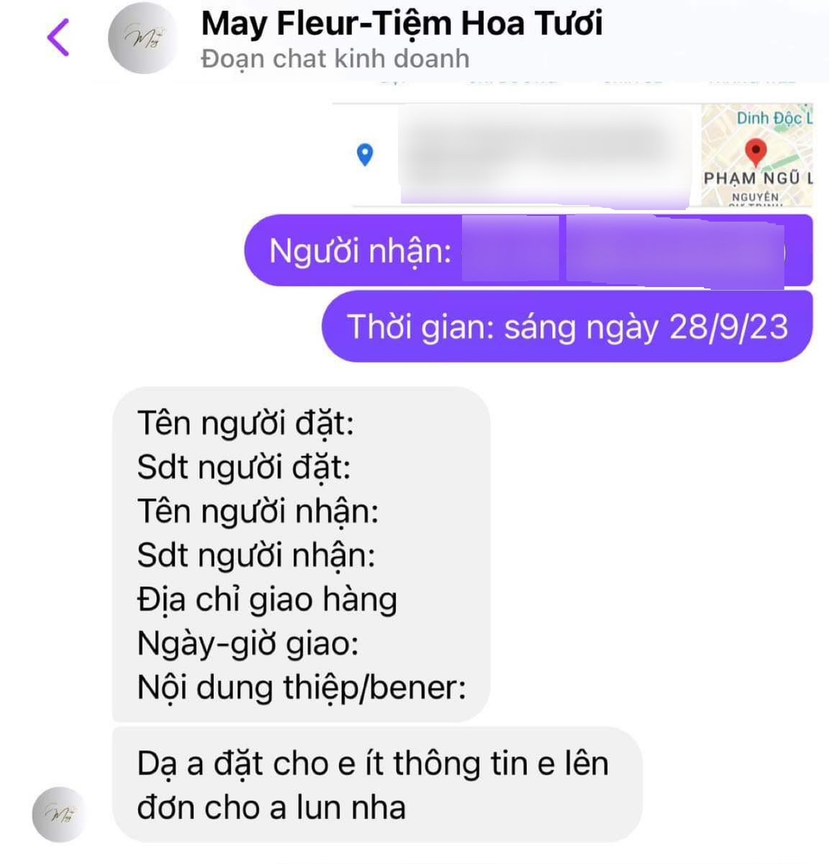 Lên mạng đặt hoa tặng người yêu, nhiều người sập bẫy lừa đảo tinh vi - 5 Lên mạng đặt hoa tặng người yêu, nhiều người sập bẫy lừa đảo tinh vi - 5