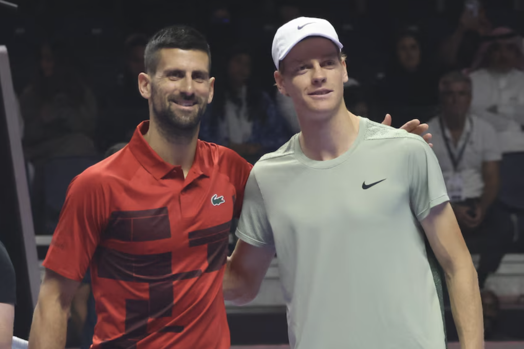 Jannik Sinner tiến gần đến kỷ lục của Novak Djokovic - 1