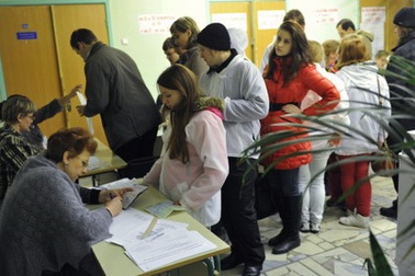 Đảng “Nước Nga Thống nhất” đang dẫn đầu