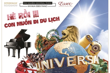 Cơ hội hấp dẫn: Mua piano nhận ngay chuyến du lịch Singapore cho cả gia đình