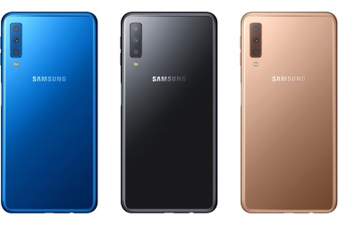 Smartphone 3 camera đầu tiên của Samsung có giá 7,7 triệu đồng