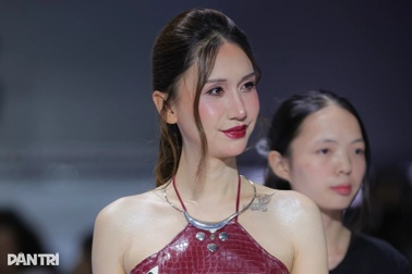 “Chị đẹp” Lynk Lee khoe nét nữ tính trên sàn diễn thời trang