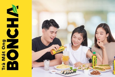 Trà mật ong BONCHA thỏa mãn cơn khát, đầy hứng khởi