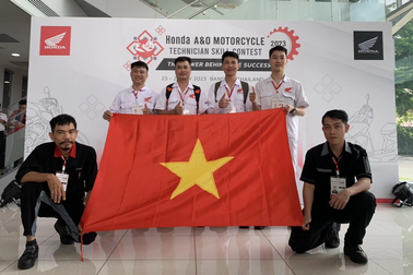 Honda Việt Nam đạt thành tích cao tại Hội thi Kỹ thuật viên cấp châu lục
