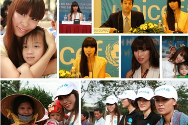 Hà Anh được tái bổ nhiệm làm đại sứ thiện chí của UNICEF