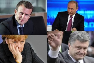 Bộ Tứ Normandy họp khẩn sau hội đàm Putin-Merkel