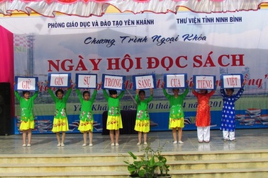 Ninh Bình: Sôi nổi ngày hội đọc sách