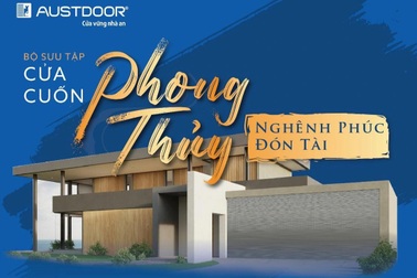Austdoor chính thức ra mắt bộ sưu tập cửa cuốn phong thủy