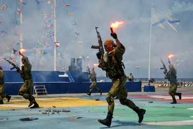 Các hạm đội Nga đồng loạt phô diễn sức mạnh