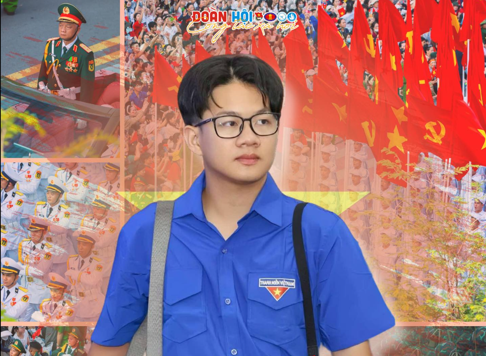 Nam sinh tạo "cơn sốt" với bộ ảnh diễu binh: Kiếm tiền giỏi, mơ làm nhà báo