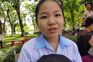 Em Thanh - bị ung thư cách đây 3 năm chia sẻ niềm vui khi gặp lại PV báo Dân trí