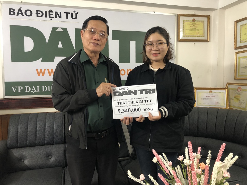 Cô học trò nghèo hứa sẽ sử dụng tiền bạn đọc ủng hộ đúng mục đích - 1 Cô học trò nghèo hứa sẽ sử dụng tiền bạn đọc ủng hộ đúng mục đích - 1