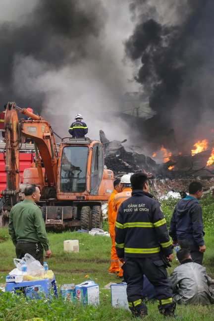 Vụ cháy gần Bệnh viện K Tân Triều: Đã khống chế được lửa, một người tử vong