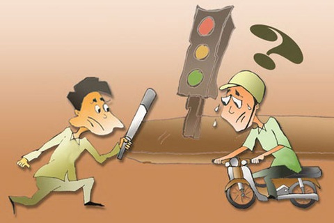 Hình ảnh “trật tự đô thị” gây phản cảm không hiếm