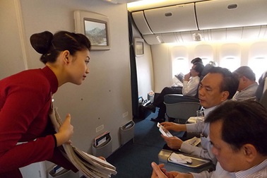 Nhọc nhằn tiếp viên hàng không