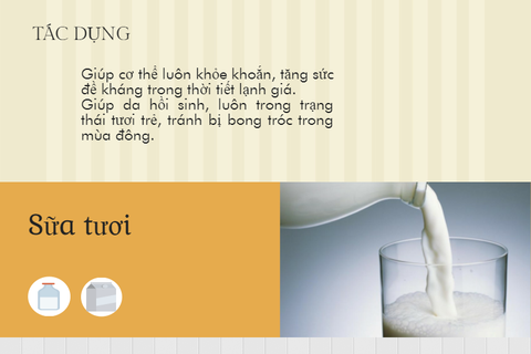 (Infographics)- Các loại thực phẩm giàu dinh dưỡng cho mùa đông