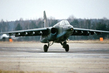 Máy bay tấn công Su-25 gặp nạn ở Nga