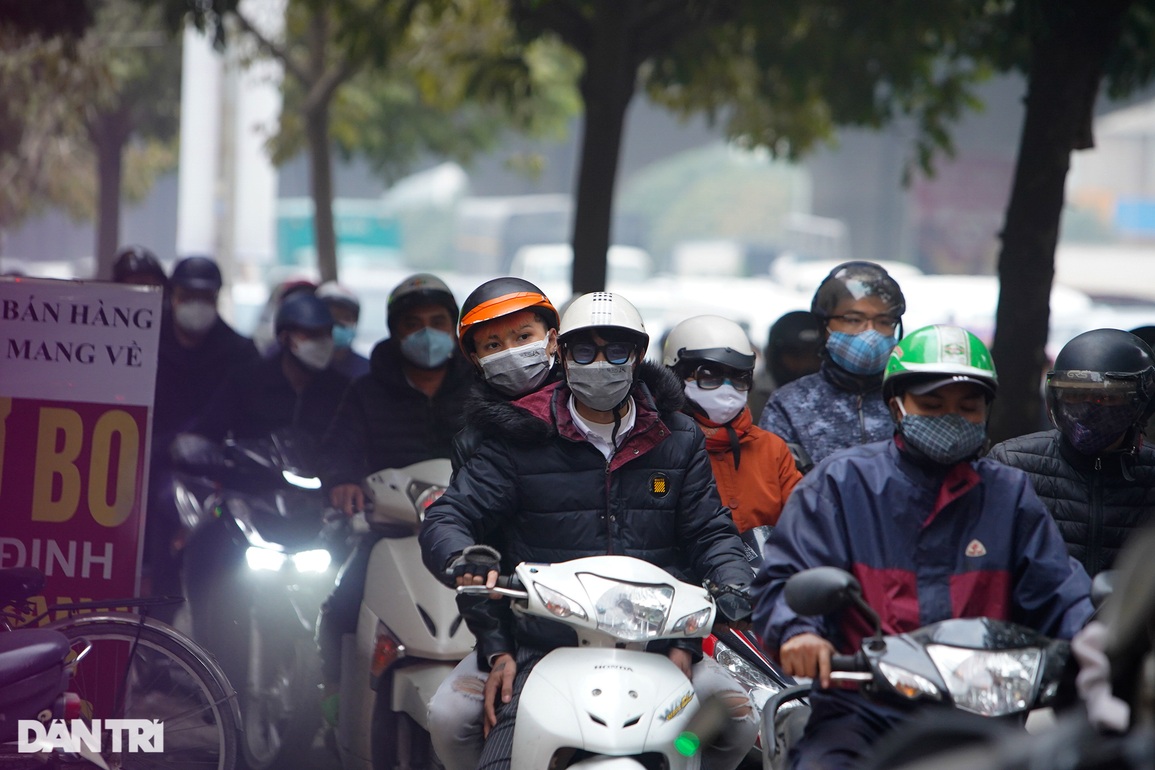 Đường vành đai 3 ùn tắc khi người dân đổ về Hà Nội trong ngày cuối nghỉ Tết - 7 Đường vành đai 3 ùn tắc khi người dân đổ về Hà Nội trong ngày cuối nghỉ Tết - 7