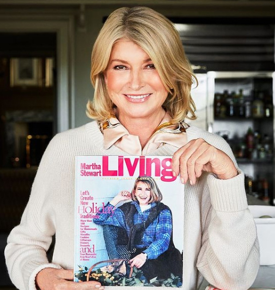 Choáng với vẻ trẻ trung của người mẫu U80 siêu giàu Martha Stewart - 7 Choáng với vẻ trẻ trung của người mẫu U80 siêu giàu Martha Stewart - 7