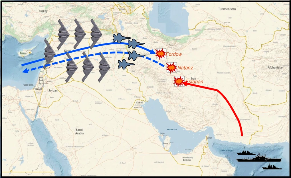 Cách Mỹ lên kế hoạch bí mật tấn công cơ sở hạt nhân Iran - 2 Cách Mỹ lên kế hoạch bí mật tấn công cơ sở hạt nhân Iran - 2