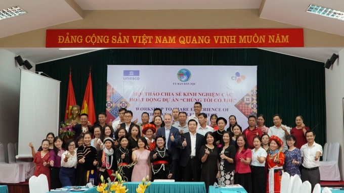 Các đại biểu chụp ảnh lưu niệm tại Hội thảo. Ảnh: UNESCO