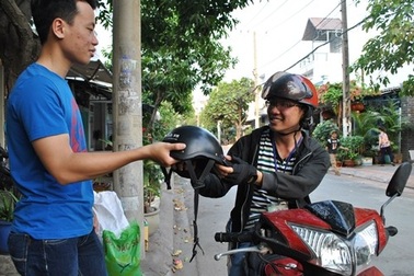 Xe ôm thời công nghệ