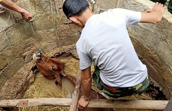Lính quân hàm xanh Thừa Thiên Huế giúp dân khắc phục hậu quả bão số 5 - Ảnh 3. Lính quân hàm xanh Thừa Thiên Huế giúp dân khắc phục hậu quả bão số 5 - Ảnh 3.