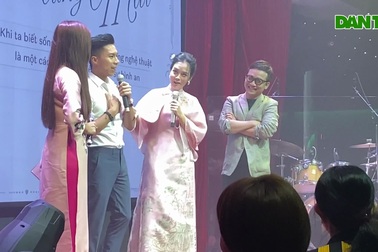 Phản ứng của Ngọc Mai khi lắng nghe những chia sẻ của ông xã Quốc Nghiệp