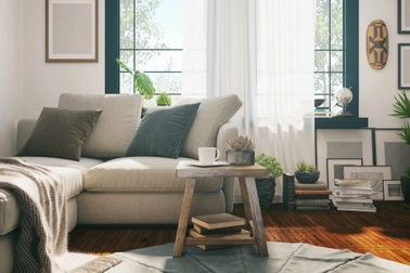 Quy tắc 3 chất liệu giúp nhà nhỏ cũng trở nên ấm cúng hơn