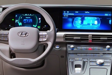 Hyundai Nexo dùng pin nhiên liệu hydro đầu tiên lăn bánh