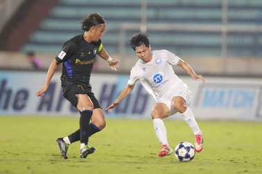 CLB Nam Định tiếp tục thua đội bóng Nhật Bản ở Cúp C2 châu Á