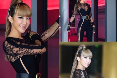 Coco Lee khoe dáng vóc gợi cảm ở tuổi 45