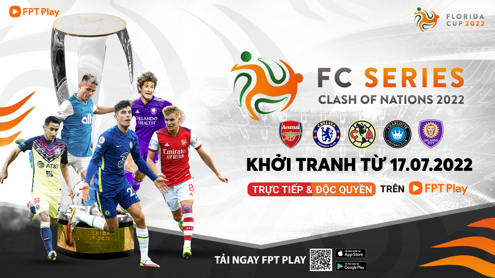 FPT Play phát sóng trực tiếp Florida Cup 2022 - 2 FPT Play phát sóng trực tiếp Florida Cup 2022 - 2